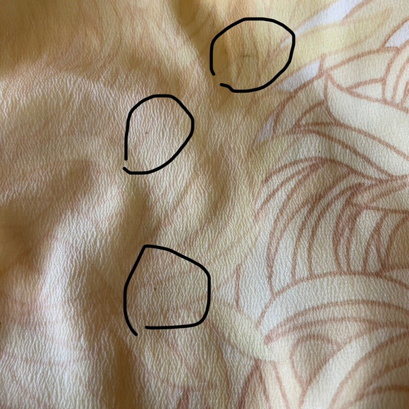 Vintage Yellow Orange Chiffon Sleeveless Fit and Flare Dress Malia Hawaii Tiki - Picture 6 of 14